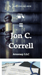 Mobile Screenshot of joncorrellattorney.com